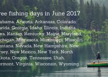 Free fishing days in June 2017