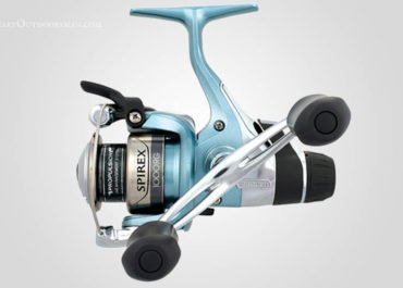 Photo of Shimano reel with the caption: Why I Think the Shimano Spirex RG is the Best Spinning Reel