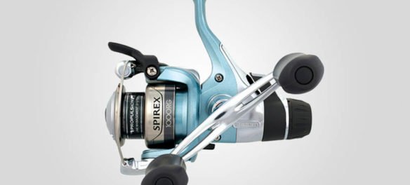 Photo of Shimano reel with the caption: Why I Think the Shimano Spirex RG is the Best Spinning Reel