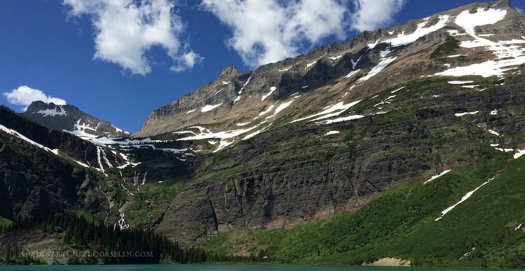 photos of Grinnell Lake in Glacier National Park, one of the locations included in the free national park entry days for 2018.