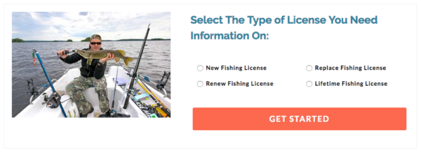 deceptive fishing license site