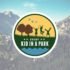 photo of mountain with the Every Kid in a Park program logo, which is a free national park entry program for 4th graders