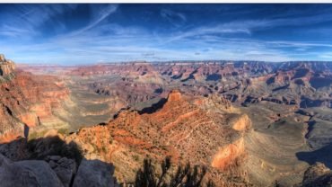 image showing a view from the Grand Canyon for the post 8 tips for visiting Grand Canyon National Park