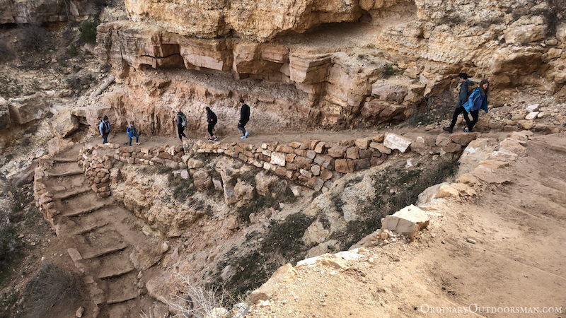 South Kaibab Trail at the Grand Canyon